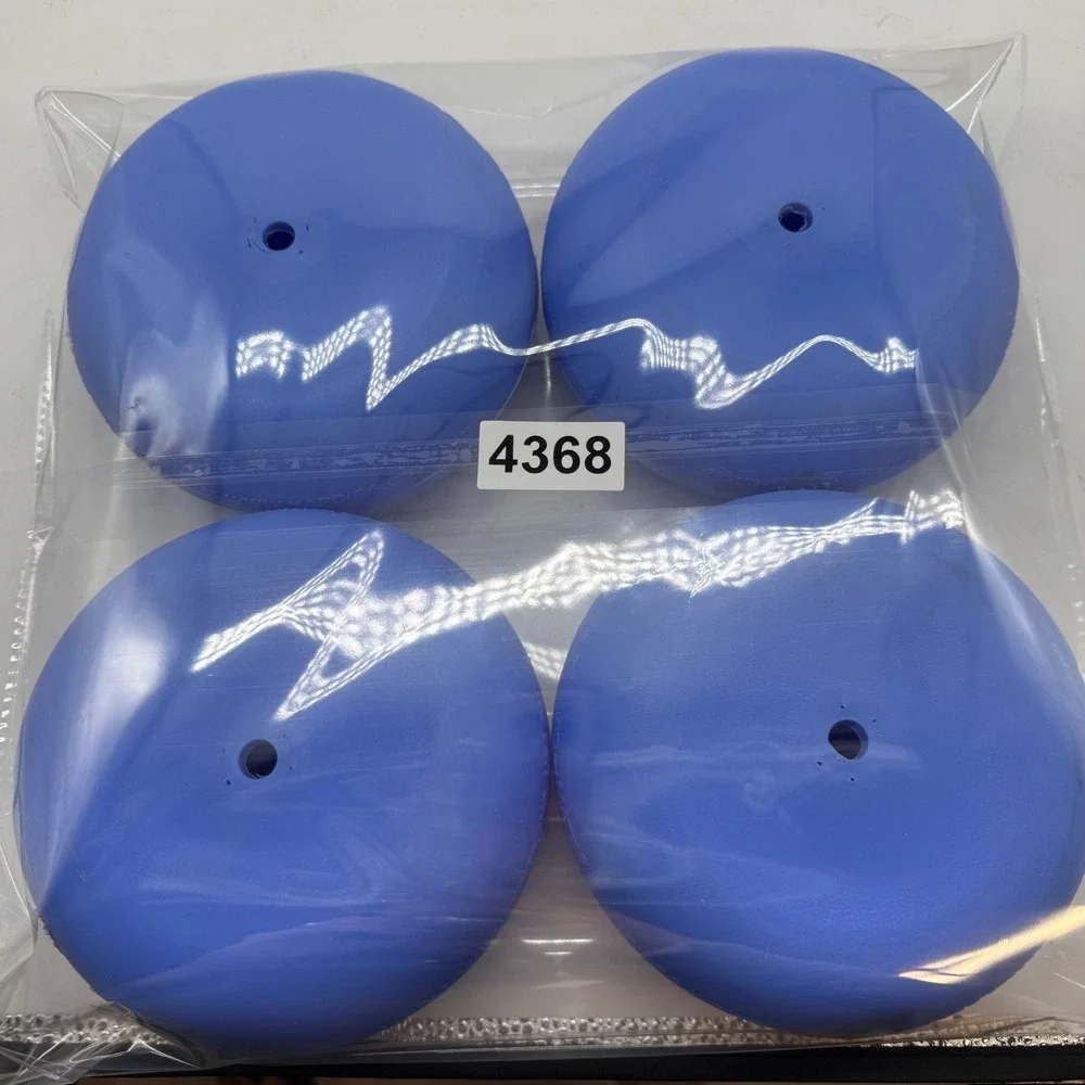 Hardigg‎ Skid-Mate Blue Air-Dampened Pallet Cushions Set of 4 Shock Absorbers